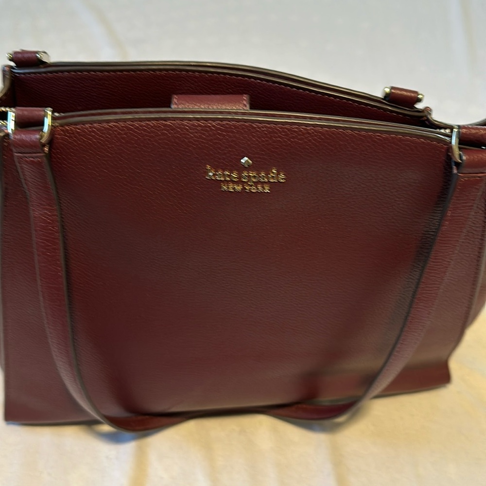 COPY - Kate Spade shoulder bag, burgundy, used but in great condition.